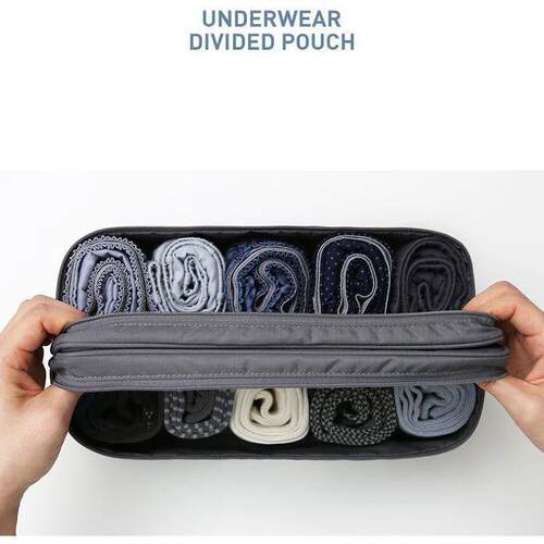 商务出差出国男女士旅行用品内衣内裤衣物袜子收纳包整理袋盒李箱