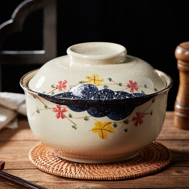 家用容器带盖耐高温猪油罐