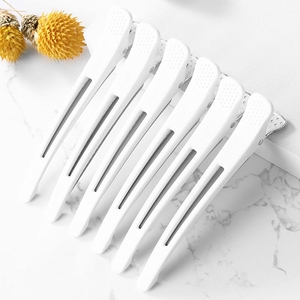 美发无痕护士帽固定夹子大号鸭嘴夹理发发夹刘海夹盘发发卡长夹子