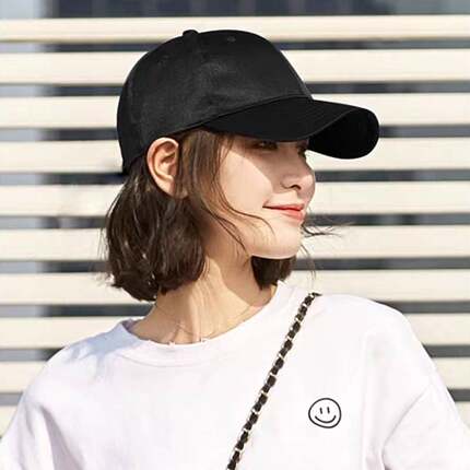 帽子假发一体仿真发假发女长发自然全头套式水波纹全真人发假发套