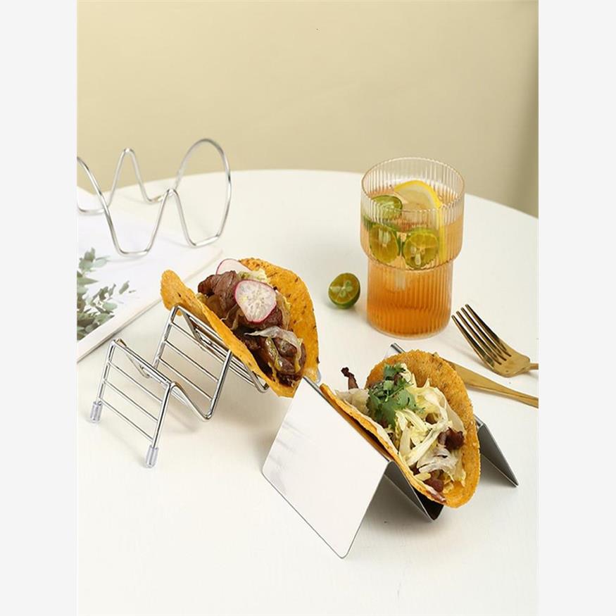 西餐厅塔可饼架Taco Holder墨西哥卷饼架子玉米饼架创意虾仁饼架