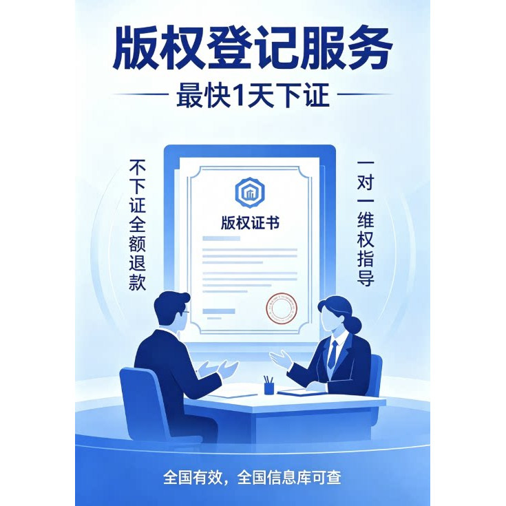 全品类版权登记 美术 / 文字设计素材/源文件
