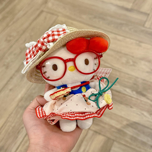 hellokitty猫包包挂件钥匙扣挂饰毛绒玩偶公仔可爱钥匙链书包