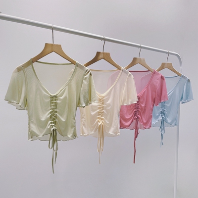 古典舞中国舞练功服纱衣形体身韵