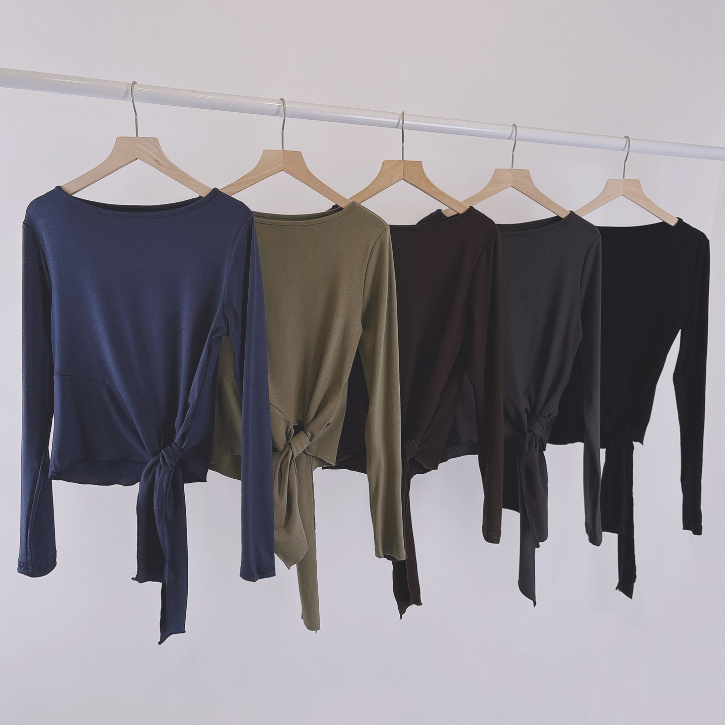 舞蹈服女秋冬绑带现代舞古典舞服