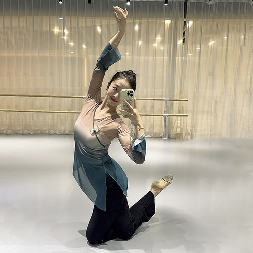 中国舞古典舞舞蹈服形体艺考服