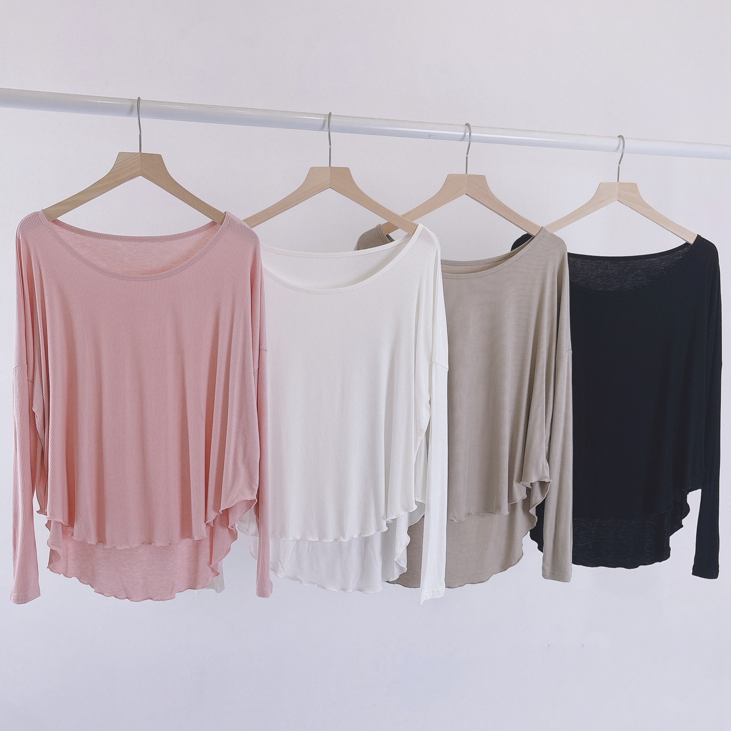 宽松飘逸舞蹈服长袖现代舞练功服