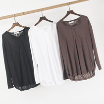 Cotton and linen men's and women's loose modern dance suit long sleeve National Dance Jazz practice suit modern dance performance suit