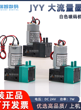喷码机专用大墨泵JYY(B)-Y-60-I大流量泵600 700ml原装隔膜液泵