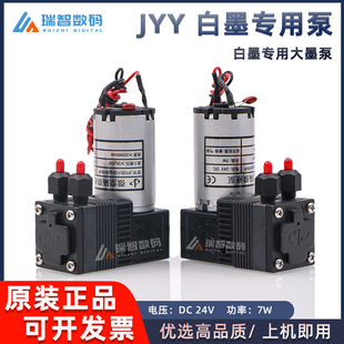 机数码 印花机UV平板机东川彩神工正星光 喷码 JYY白墨专用大墨泵