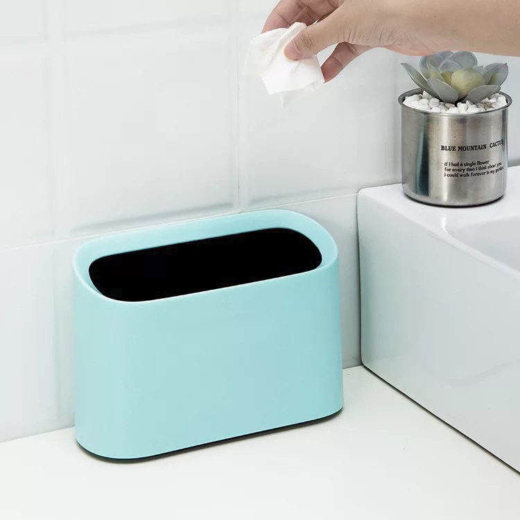 垃圾桶卧室床边窄夹缝客厅收纳筒纸篓厨房厨余卫生间厕所家用加厚