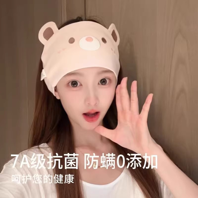 产妇月子帽睡觉可戴月子发带夏