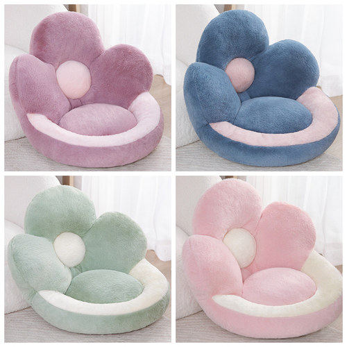 冬季加厚花朵蒲团坐垫地上屁垫子