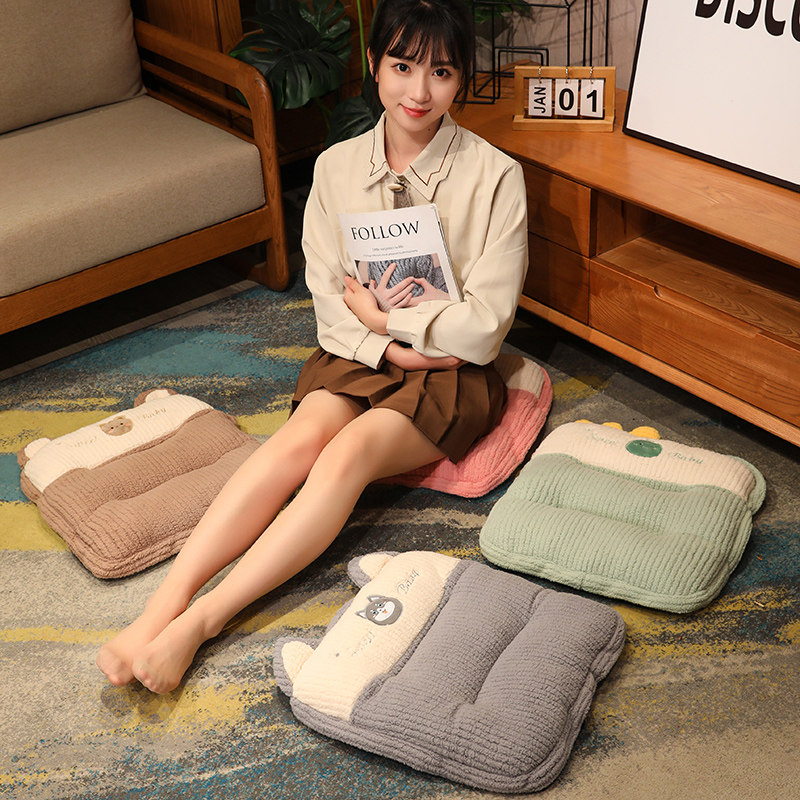 蒲团坐垫椅子垫子学生带绑带办公室椅子榻榻米加厚板凳冬季屁股垫,居家布艺,蒲团,淘宝优惠券,粉丝福利购,淘宝优惠卷