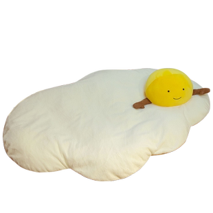 ins荷包蛋榻榻米可坐地垫坐垫懒人家用卧室地板上地上飘窗加厚软