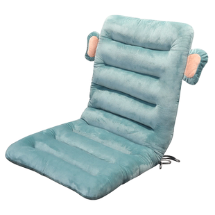 连体坐垫靠垫一体办公室久坐椅子座垫超软椅垫屁垫四季汽车学生女