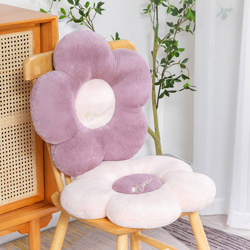 INS风少女心花朵坐垫新房软装