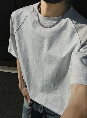 OaOO线上店铺叁佰TTBRO新品FDM线上商店潮时尚260克纯色短袖T恤