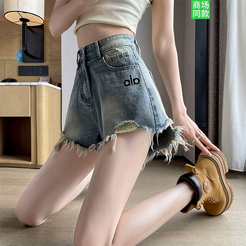 官网奥莱破洞牛仔短裤女夏季2026