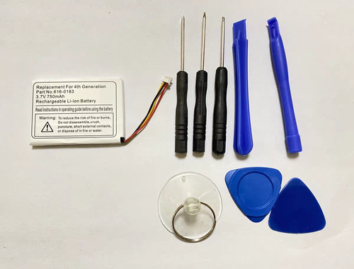 苹果iPod4代电池4th 内置电池616-0183电池 配工具
