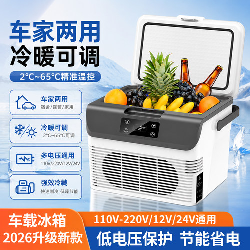车载冰箱小型12v24v220v通用