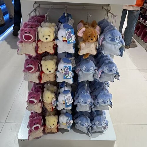 迪士尼系列薰衣草捏捏乐毛绒挂件 名创优品MINISO