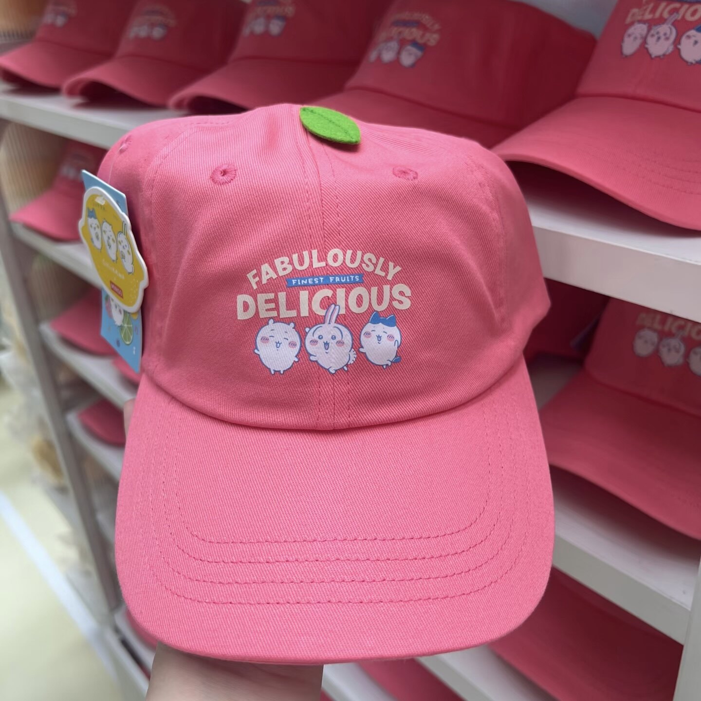 Chiikawa水果市集系列棒球帽 名创优品MINISO