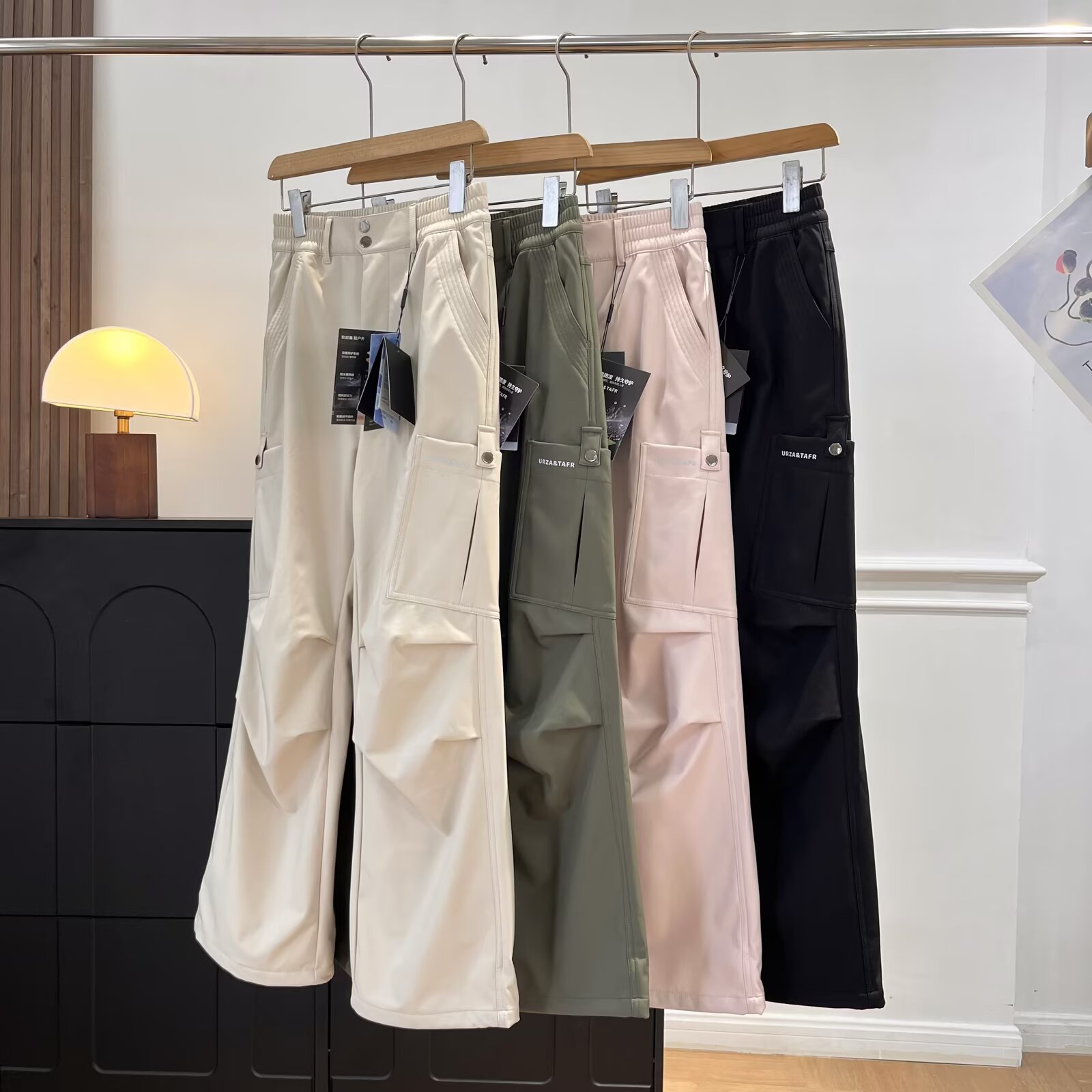 大厂订单！秋冬一体加绒保暖防风防水户外山行软壳冲锋裤登山裤女