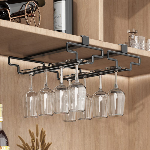 免打孔悬挂杯架家用创意沥水