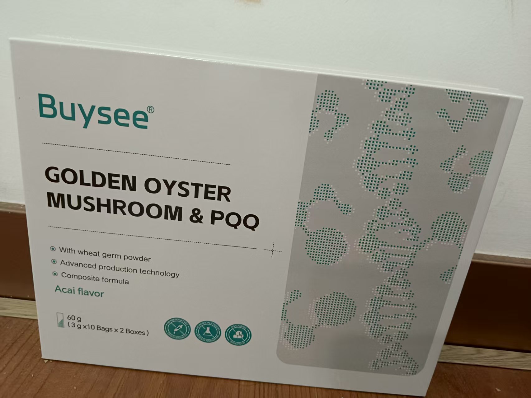 Buysee金顶侧耳PQQ固体饮料营养健康栏目20袋/盒正品新日期