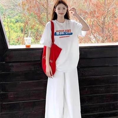 夏季纯棉短袖t恤女2025新款爆款设计感小众美式高街宽松半袖上衣