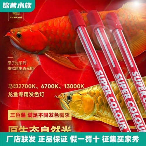 马印神灯金龙红龙6700固色灯13000发灯2700K色灯照明器材灯鱼缸