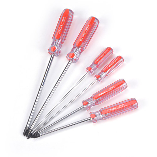 力易得十字形彩条柄螺丝批