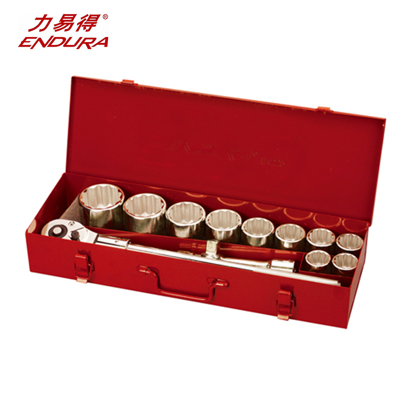 力易得套筒棘轮扳手套装