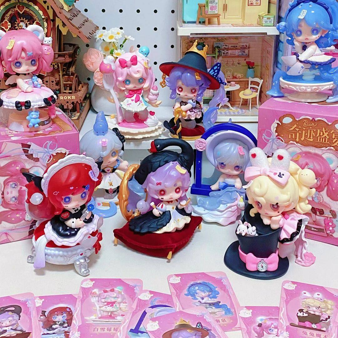 正版幽灵Keeno四代奇迹盛宴系列盲盒潮玩手办公仔可爱摆件礼物