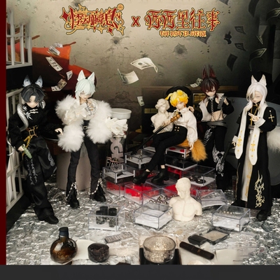 正版西西里往事MJD盲盒摆件手办