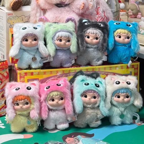 wakuku立刻开挂吧毛绒迷你挂件