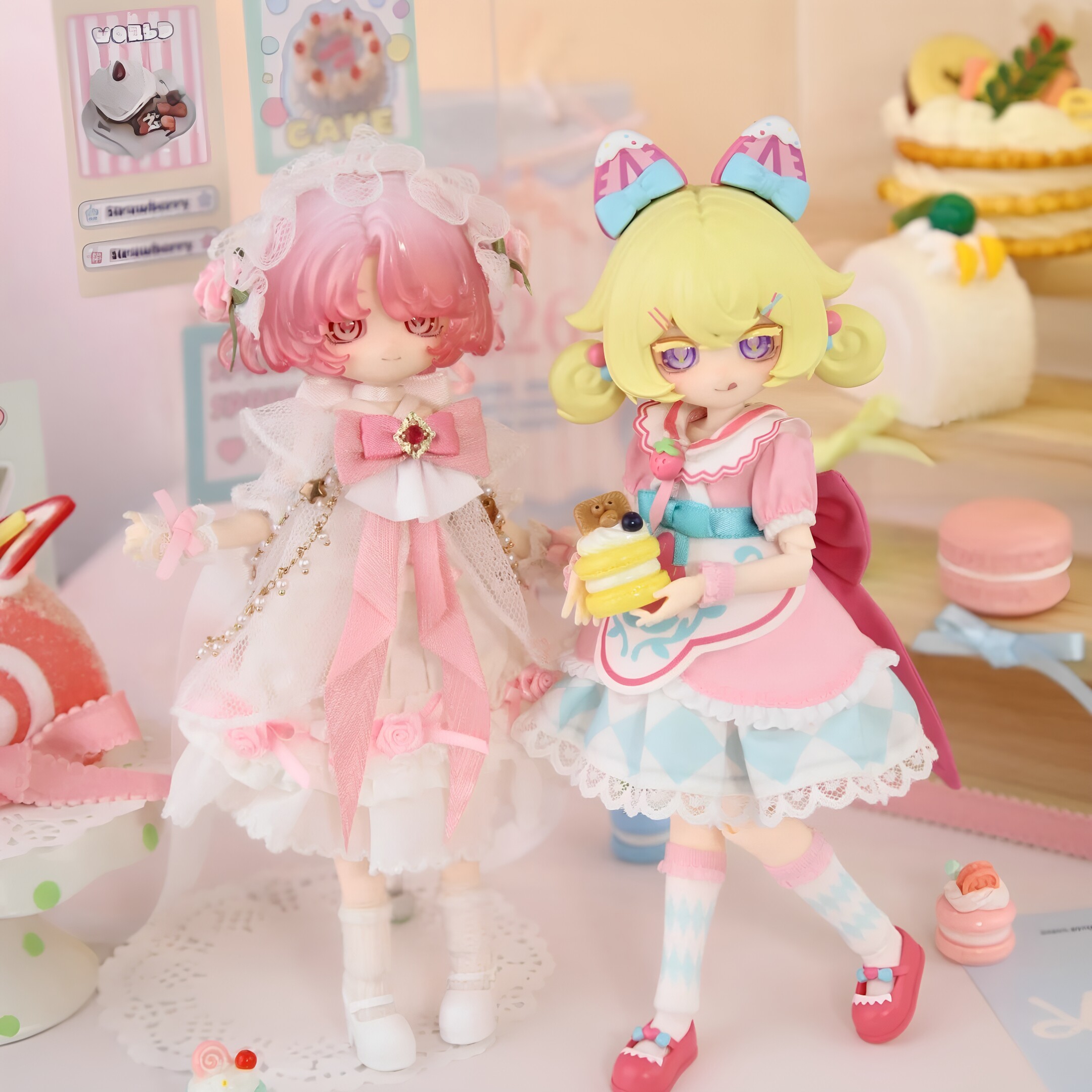 星愿少女BJD8分可动盲盒手办
