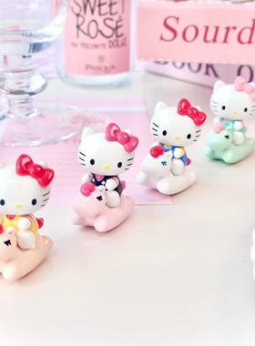 正品TOPTOY Hello Kitty童心小马系列萌趣豆萌粒盲袋摆件女生礼物
