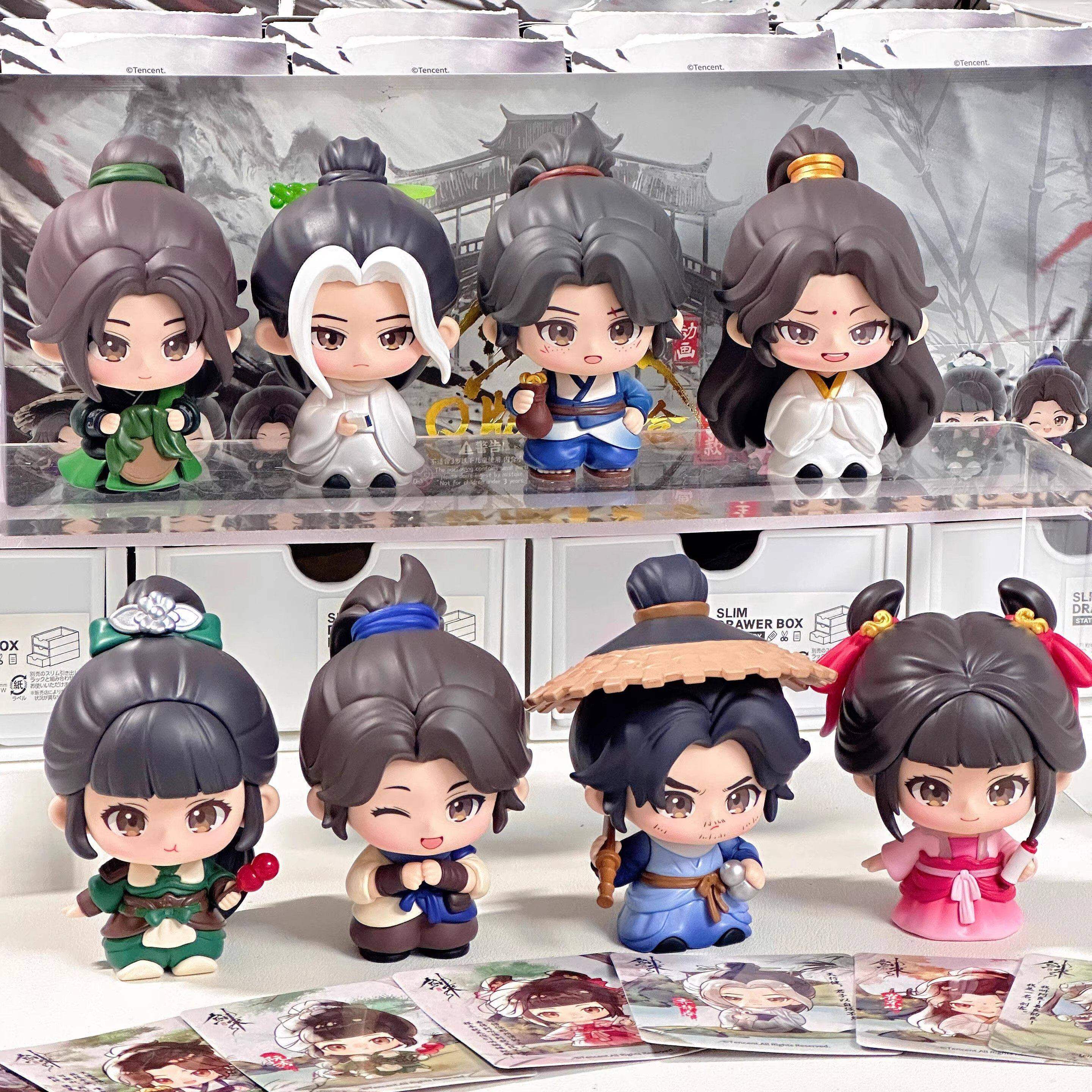 【现货】正版剑来q版盲盒潮玩摆件陈平安齐静春q版手办动漫礼物