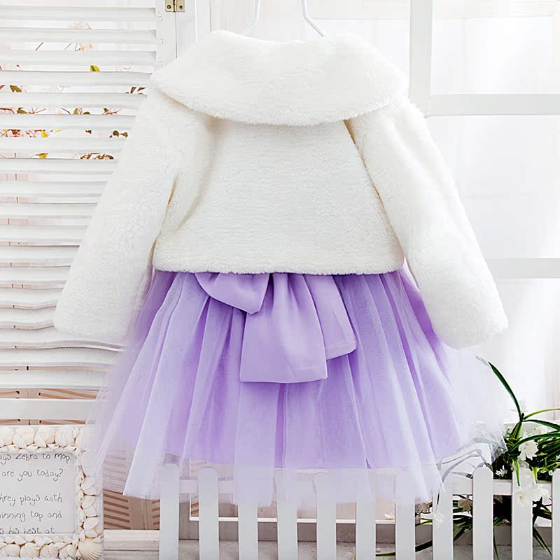 Cape pour fille en laine - Ref 2155550 Image 3
