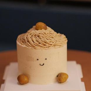 没有蛋糕 栗子奶油蛋糕 动物奶油 栗子卷 重庆生日蛋糕主城