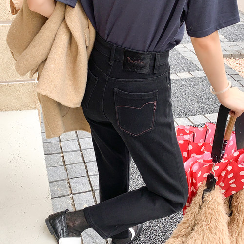 【加绒加厚】四面弹九分窄版直筒