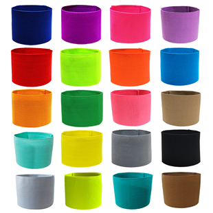 章空白队长袖 袖 标纯色弹力带魔术贴 定制反光袖 logo 标定做 印制