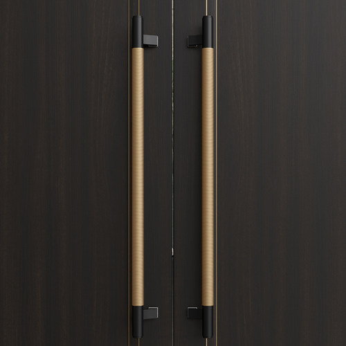 极简玻璃门拉手中式实木大门把手