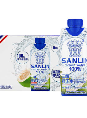 三麟泰国进口椰子水清爽解腻