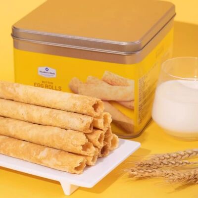 山姆代购黄油鸡蛋卷608g酥脆