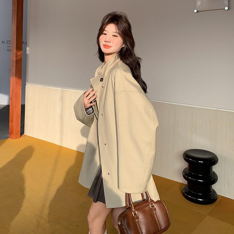 -数据好3958-P135-K208短款风衣2026春季新款,女装风衣,2C033