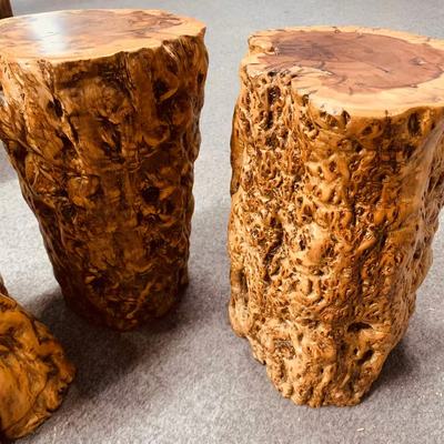 枣木墩子坐凳原木树墩