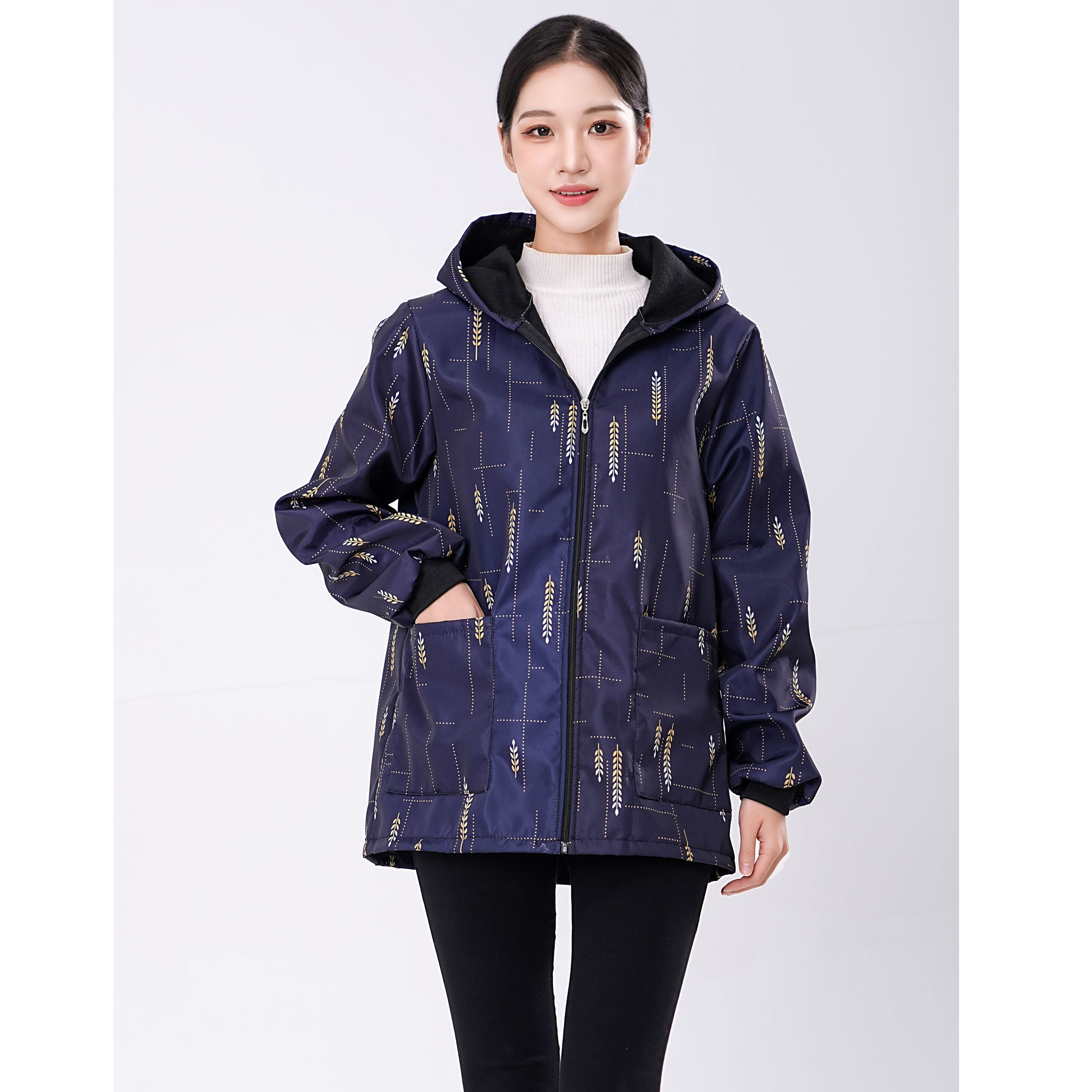 冬季女士罩衣大人耐磨加厚带帽工作服外套厨房防水防油围裙长袖男,男装,工装制服,淘宝优惠券,粉丝福利购,淘宝优惠卷